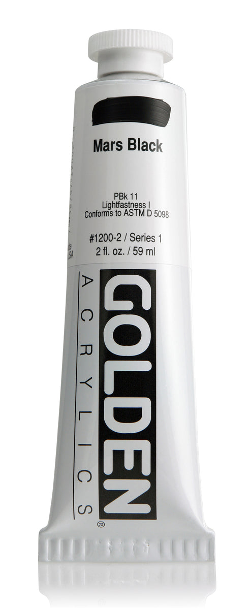 HB ACRYLIC PAINT  MARS BLACK 2OZ